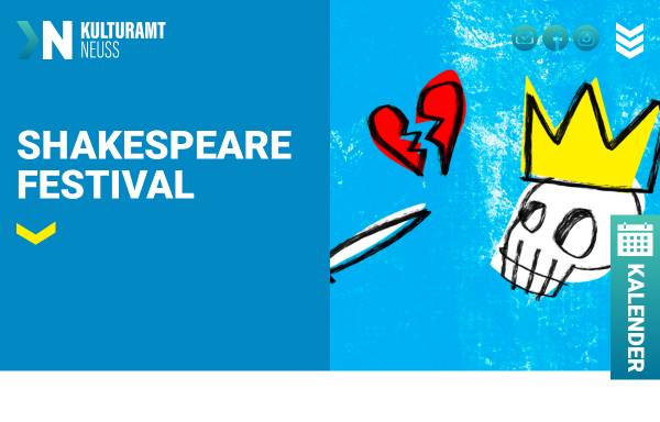 Vorschau von www.shakespeare-festival.de, Shakespeare Festival im Globe Neuss