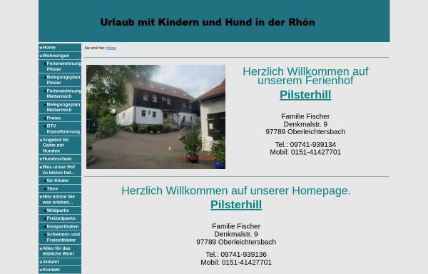 Vorschau von www.pilsterhill.de, PilsterHill