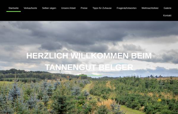 Vorschau von www.tannengut-belger.de, Tannengut Belger