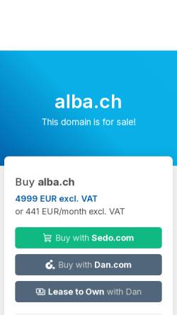 Vorschau der mobilen Webseite www.alba.ch, Alba Versicherungen