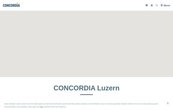 Vorschau von www.concordia.ch, Concordia Versicherung