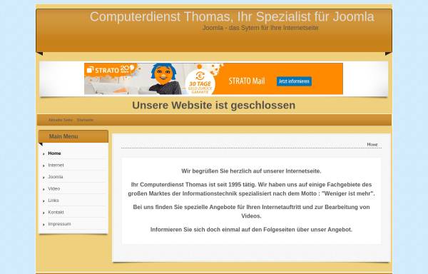 Vorschau von www.dieterthomas.de, Computerdienst Dieter Thomas