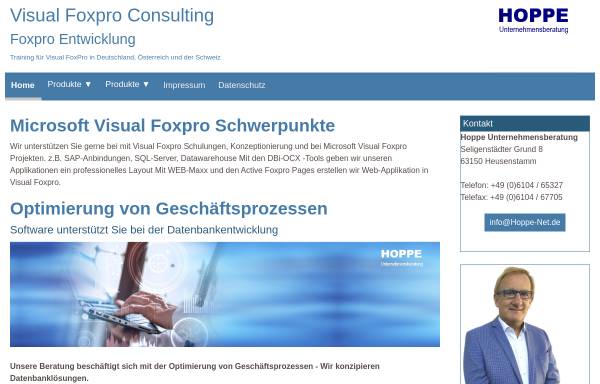 Vorschau von www.vfp-consulting.de, Visual Foxpro Consulting