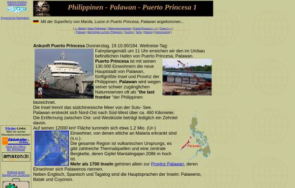 Vorschau von www.worldtrip.de, Puerto Princesa, Palawan, Philippinen [Martin Buder]