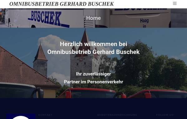 Vorschau von www.buschek-bus.de, Omnibusbetrieb Gerhard Buschek