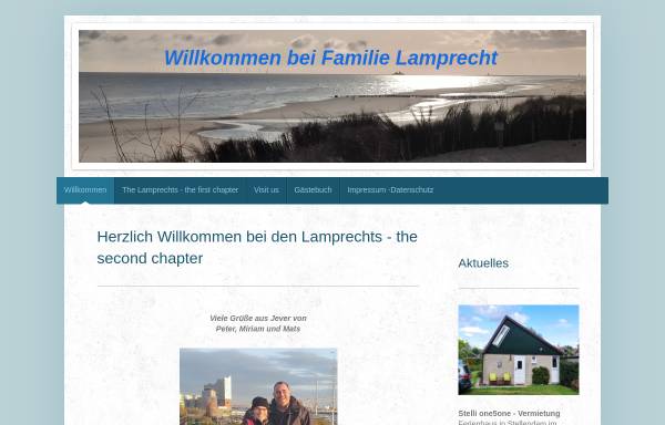 Vorschau von www.the-lamprechts.de, Lamprecht, Familie