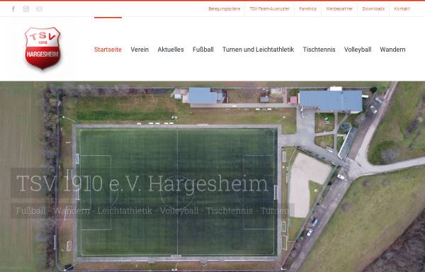 Vorschau von tsv-hargesheim.de, Turn- und Sportverein 1910 e. V. Hargesheim
