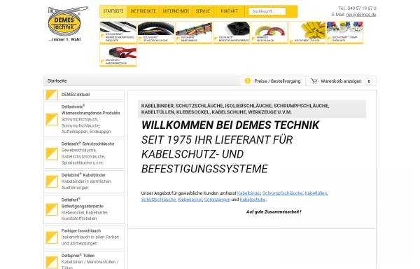 Vorschau von www.demes.de, Demes Technik GmbH