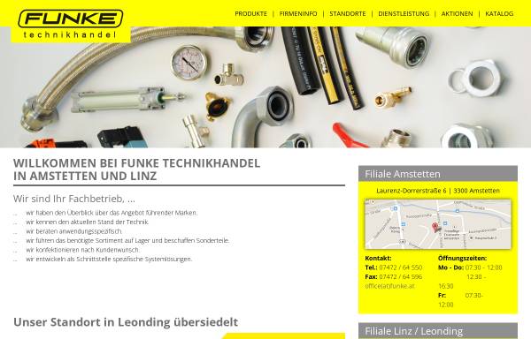 Vorschau von www.funke.at, Funke GmbH