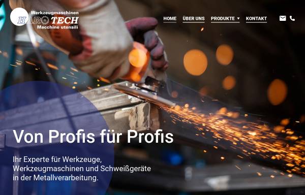 Vorschau von www.harotech.com, Haro Tech d. Haas Jürgen & Co