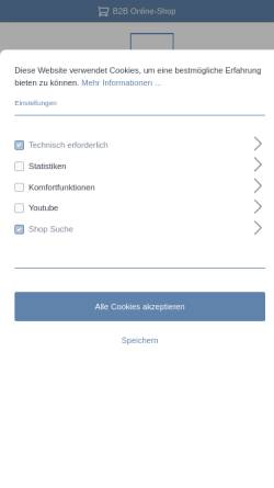 Vorschau der mobilen Webseite cobiparts.com, Hücobi GmbH