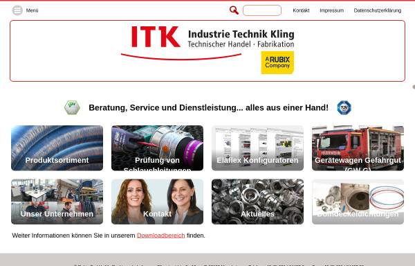 Vorschau von www.industrie-technik-kling.de, Industrie Technik Kling GmbH