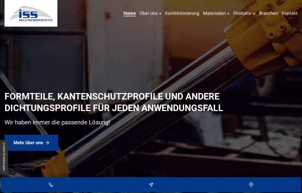 Vorschau von www.is-speyer.de, Industrieservice Speyer - Richard Pafel