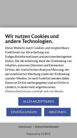 Vorschau der mobilen Webseite mrose.de, Technischer Handel - Industriebedarf Mrose GmbH