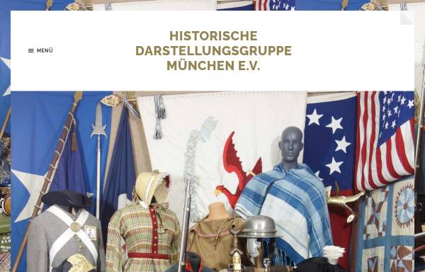 Vorschau von www.hdgm.de, Historische Darstellungsgruppe München e.V.