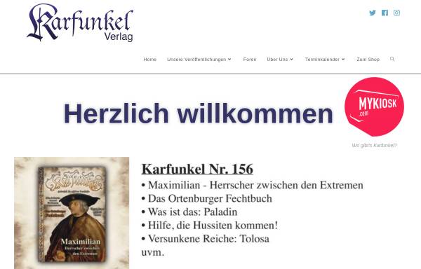 Vorschau von www.karfunkel.de, Karfunkel-Online