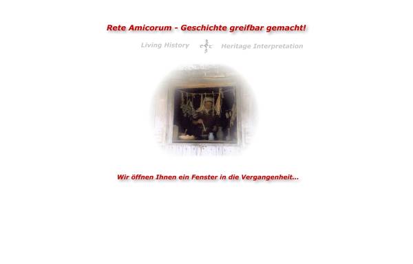 Vorschau von www.rete-amicorum.de, Rete Amicorum