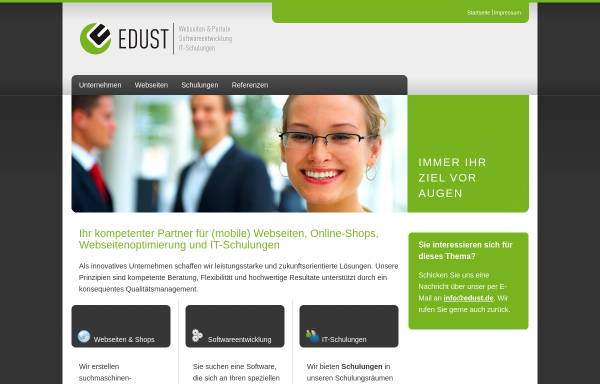 Vorschau von www.edust.de, Edust GmbH