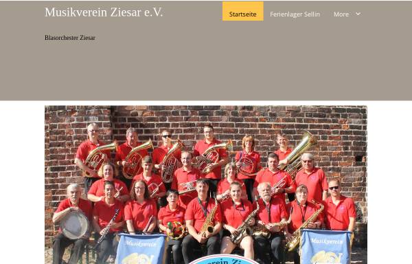 Vorschau von www.musikverein-ziesar.de, Dynamic Music - Musikverein Ziesar e.V.
