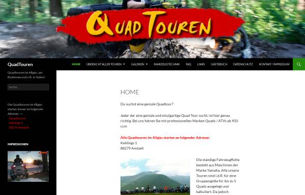 Vorschau von www.quadtouren.com, ATV und Quad-Touren Berry Weishaupt