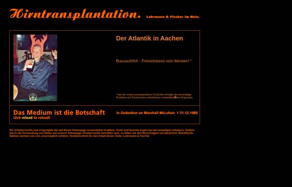 Vorschau von www.hirntransplantation.de, Hirntransplantation - Lohrmann & Fischer