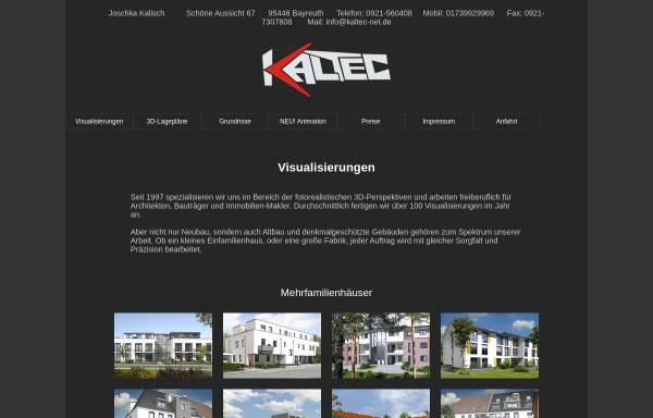 Vorschau von www.kaltec-net.de, Kaltec - Jacek Reimund Kaliszewski