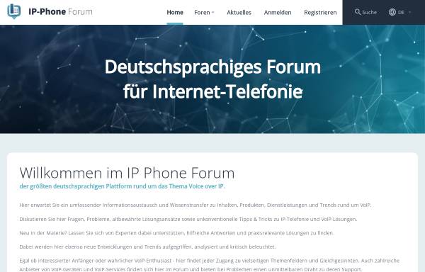 Vorschau von www.ip-phone-forum.de, IP-Phone-Forum