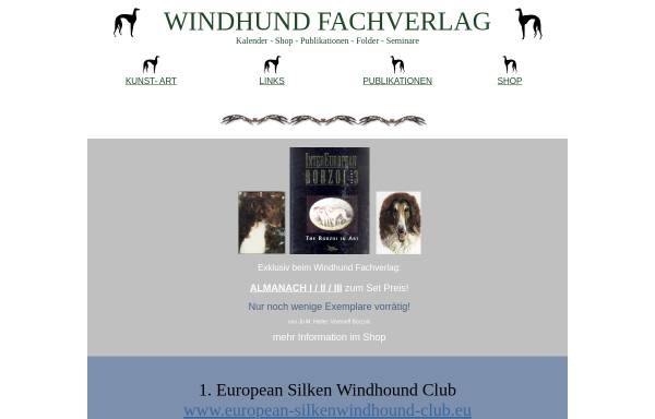 Vorschau von www.windhund-fachverlag.de, Windhund Fachverlag - Publikationen