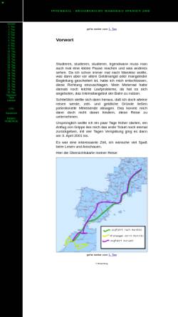 Vorschau der mobilen Webseite www.braeg.de, Interrail durch Spanien und Marokko [Rafael Bräg]