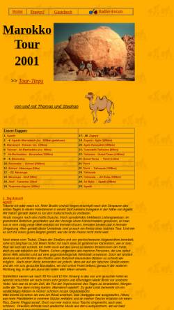 Vorschau der mobilen Webseite korntravel.de, Marrokko-Tour 2001 [Stephan & Thomas Korn]