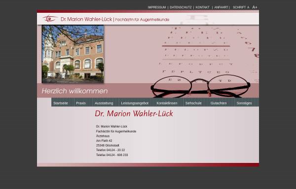 Dr. Marion Wahler-Lück