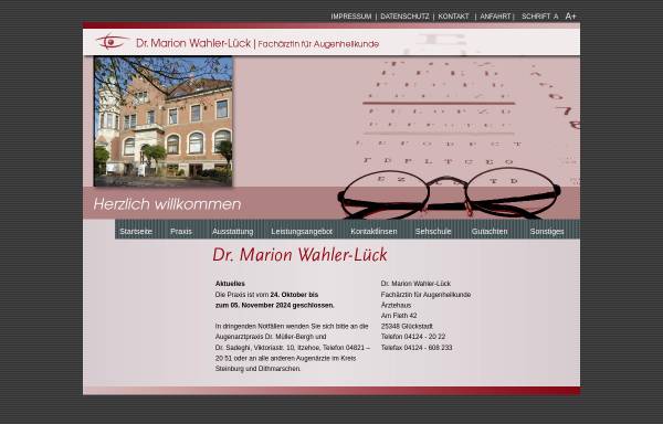 Dr. Marion Wahler-Lück