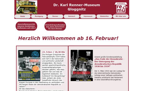 Vorschau von www.rennermuseum.at, Rennermuseum