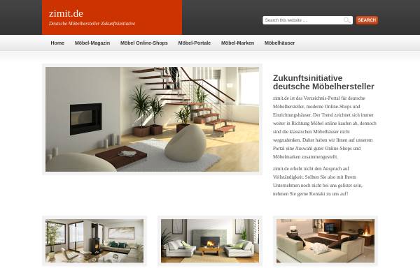 Vorschau von www.zimit.de, ZiMit - Zukunftsinitiative Möbelindustrie NRW