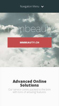 Vorschau der mobilen Webseite www.mmbeauty.ch, Mirian Matter Wellness und Kosmetik
