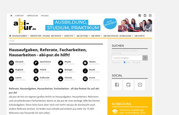 Vorschau von www.abipur.de, Abi-pur