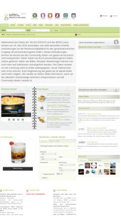 Vorschau der mobilen Webseite www.gastro.de, Gastro.de
