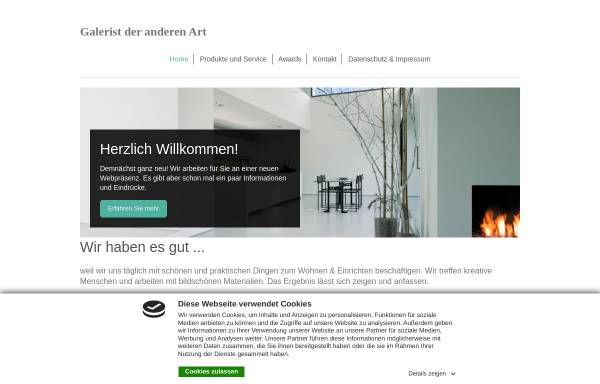Vorschau von www.galerist.de, Bild & Rahmen Götz Westphal
