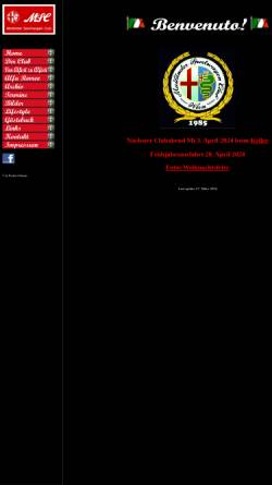 Vorschau der mobilen Webseite www.mailaender.at, Mailänder Sportwagen Club Wien