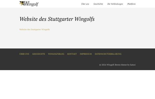 Vorschau von www.wingolf.org, Stuttgarter Wingolf