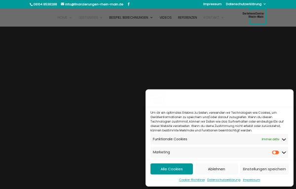 Vorschau von darlehenscenter-rhein-main.de, DarlehensCenter Rhein-Main GmbH