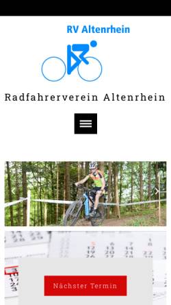 Vorschau der mobilen Webseite www.rvaltenrhein.ch, RV Altenrhein