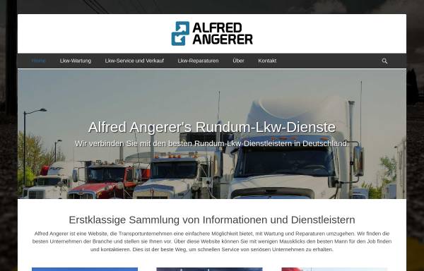 Vorschau von www.alfredangererkg.de, Alfred Angerer KG