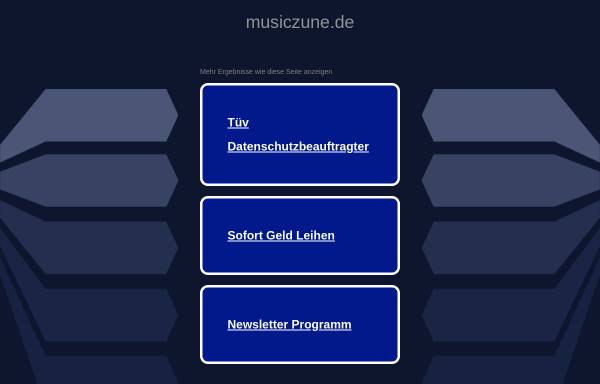Vorschau von www.musiczune.de, Musiczune