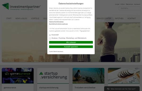 Vorschau von www.investmentpartner.de, Investmentpartner Schrammke e.K.