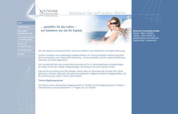 Vorschau von www.network-consulting.de, Network Consulting GmbH