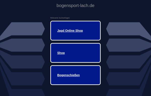 Vorschau von www.bogensport-lach.de, Bogensport Lach