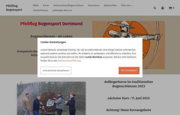 Pfeilflug Bogensport Dortmund, Inh. Peter Huckschlag