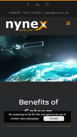 Nynex Internet via Satellit