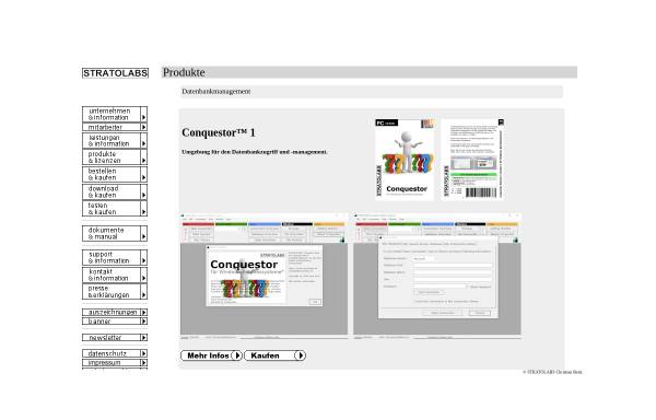 Vorschau von www.stratolabs.de, Christian Benz Informationssysteme